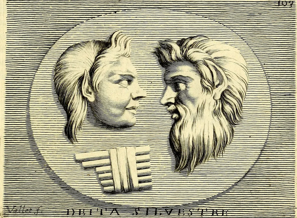 An illustration from Iconografia, cioè disegni d'imagini de famosissimi monarchi, regi, filosofi, poeti ed oratori dell'antichità, cauati, 1669, leaf 458