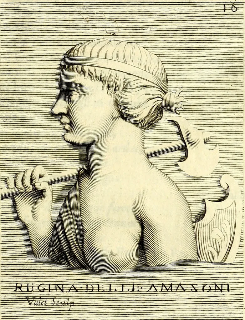 An illustration from Iconografia, cioè disegni d'imagini de famosissimi monarchi, regi, filosofi, poeti ed oratori dell'antichità, cauati, 1669, leaf 94