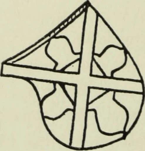 An illustration from Iconographia Birgittina typographica, 1915, leaf 39