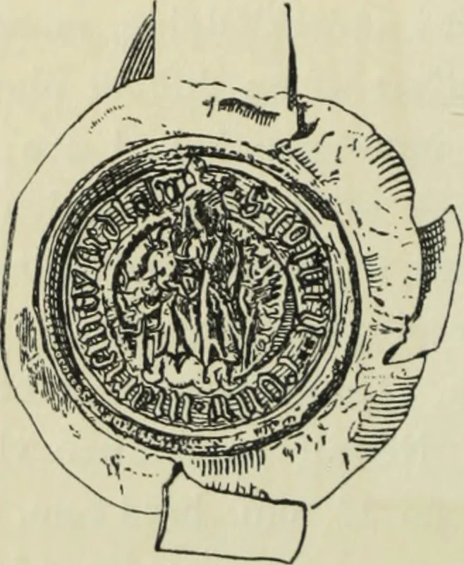 An illustration from Iconographia Birgittina typographica, 1915, leaf 49