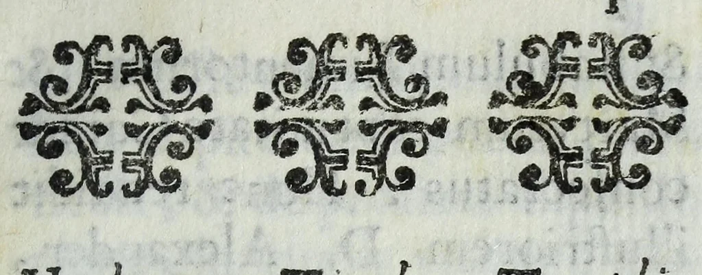 An illustration from Iconographia visibilis gloriae, seu, Brevis descriptio picturae qua, in templo S. Alexandri Mediolani, riusdem martyris, & ss. omnium, gloria expressa est à cler. reg. Barnabitis extemporale opusculum, 1701, leaf 19