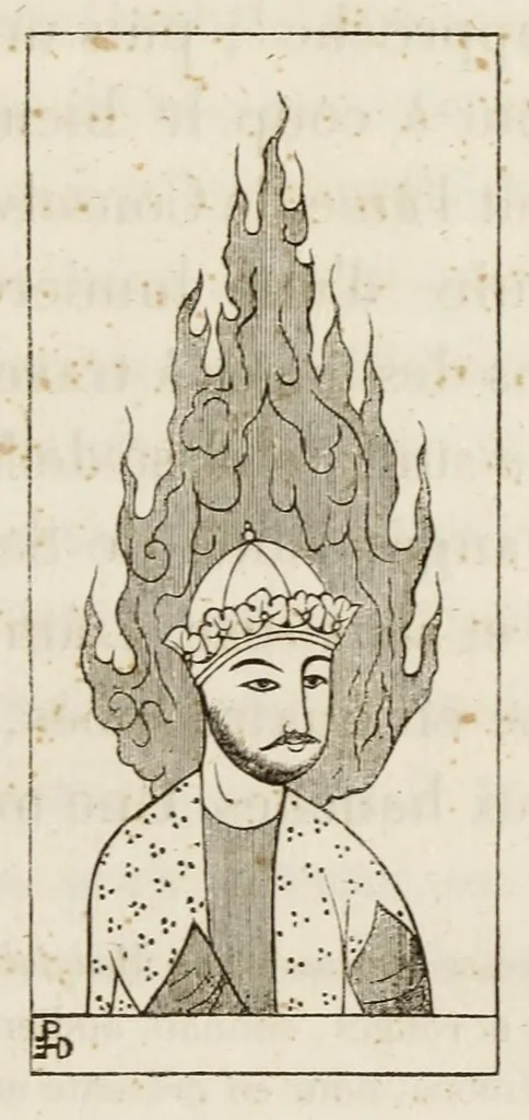 An illustration from Iconographie chrétienne. Histoire de Dieu, 1843, leaf 145