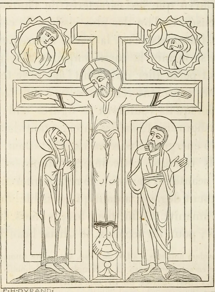 An illustration from Iconographie chrétienne. Histoire de Dieu, 1843, leaf 284