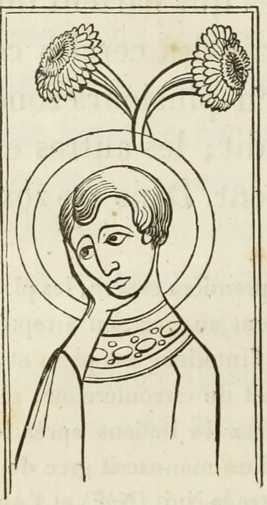 An illustration from Iconographie chrétienne. Histoire de Dieu, 1843, leaf 40