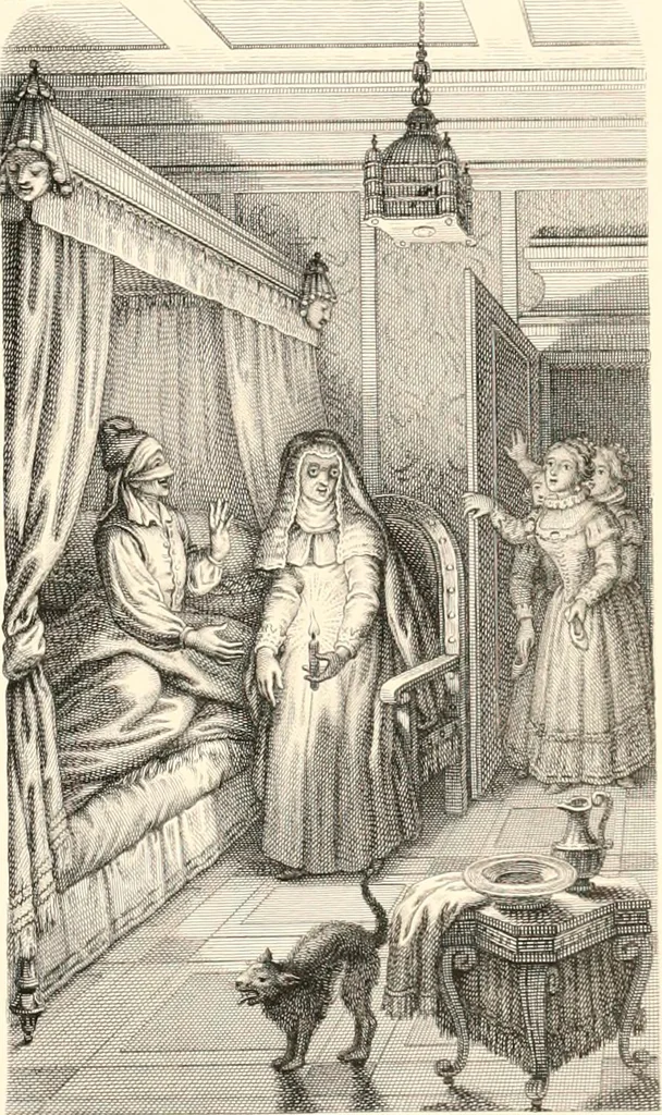 An illustration from An iconography of Don Quixote. 1605-1895, 1895, leaf 260