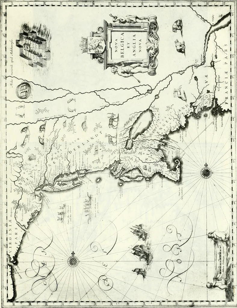 An illustration from The iconography of Manhattan Island, 1498-1909 : compiled from original sources and illustrated by photo-intaglio reproductions of important maps, plans, views, and documents in public and private collections, 1915, leaf 252