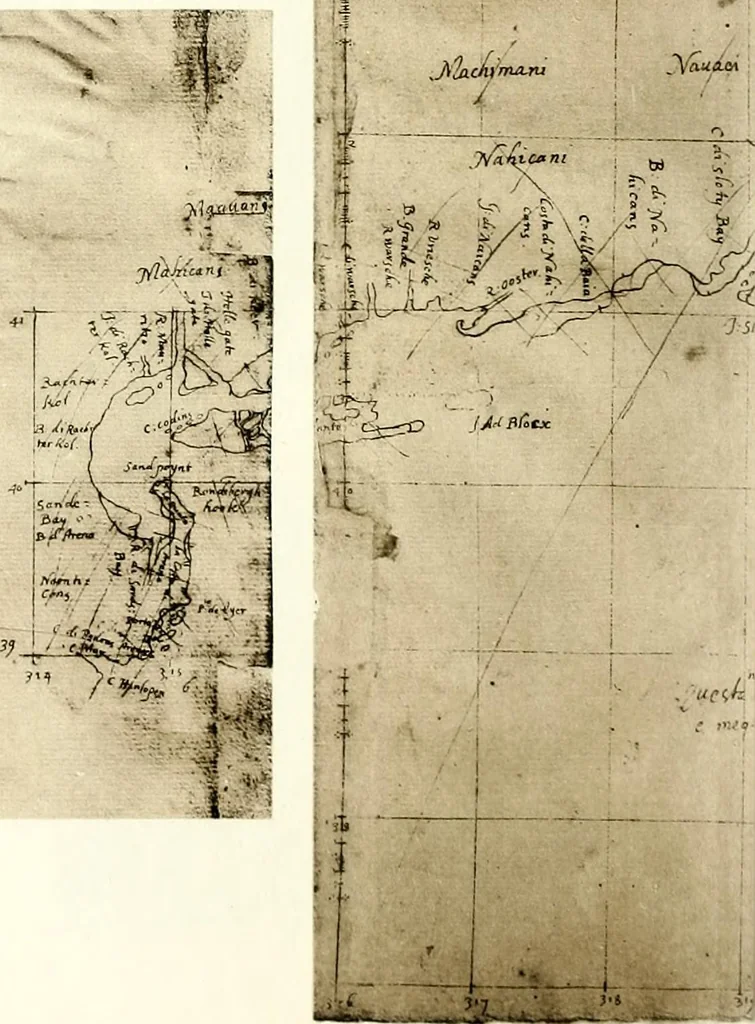 An illustration from The iconography of Manhattan Island, 1498-1909 : compiled from original sources and illustrated by photo-intaglio reproductions of important maps, plans, views, and documents in public and private collections, 1915, leaf 277