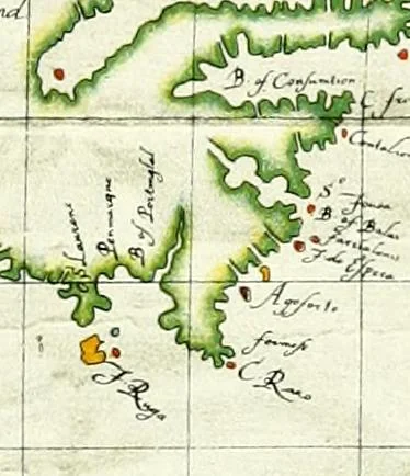 An illustration from The iconography of Manhattan Island, 1498-1909 : compiled from original sources and illustrated by photo-intaglio reproductions of important maps, plans, views, and documents in public and private collections, 1915, leaf 50