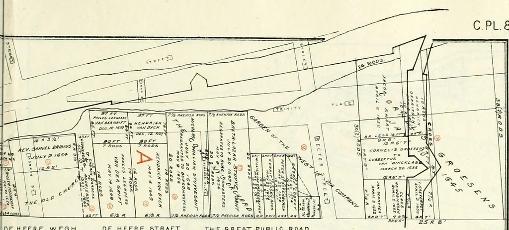 An illustration from The iconography of Manhattan Island, 1498-1909 : compiled from original sources and illustrated by photo-intaglio reproductions of important maps, plans, views, and documents in public and private collections, 1915, leaf 694