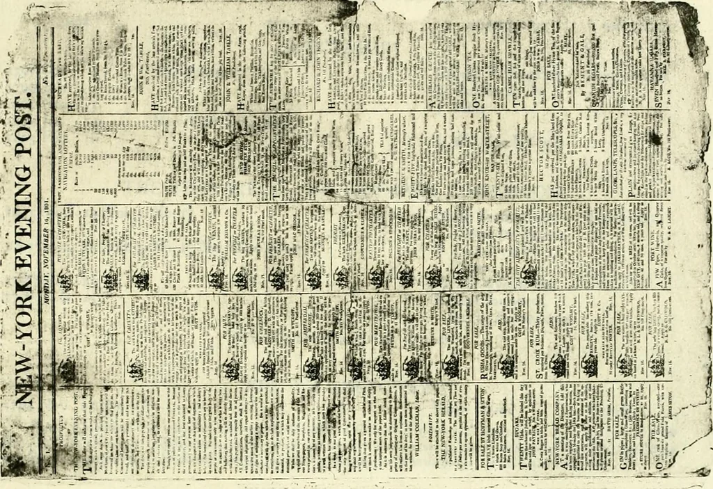 An illustration from The iconography of Manhattan Island, 1498-1909 : compiled from original sources and illustrated by photo-intaglio reproductions of important maps, plans, views, and documents in public and private collections, 1915, leaf 784