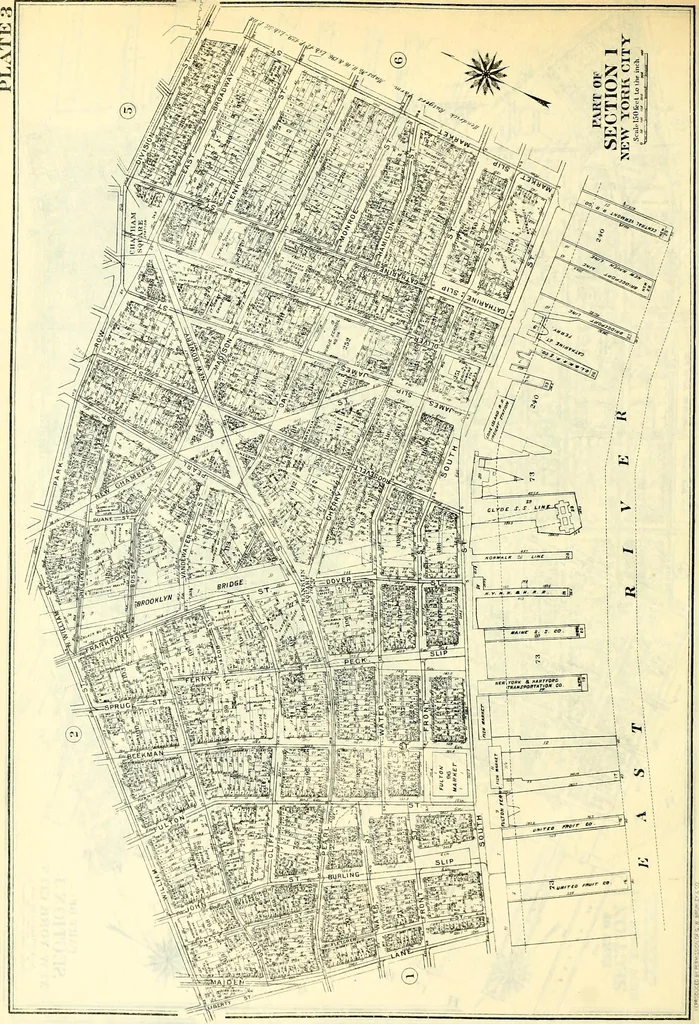 An illustration from The iconography of Manhattan Island, 1498-1909 : compiled from original sources and illustrated by photo-intaglio reproductions of important maps, plans, views, and documents in public and private collections, 1915, leaf 815