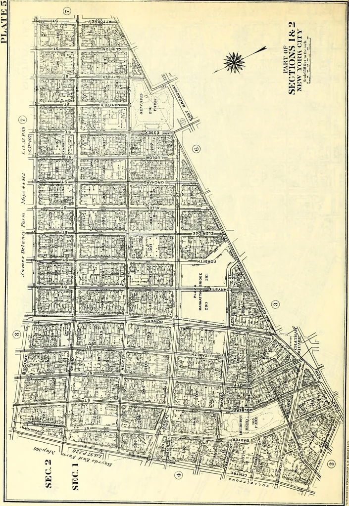 An illustration from The iconography of Manhattan Island, 1498-1909 : compiled from original sources and illustrated by photo-intaglio reproductions of important maps, plans, views, and documents in public and private collections, 1915, leaf 817