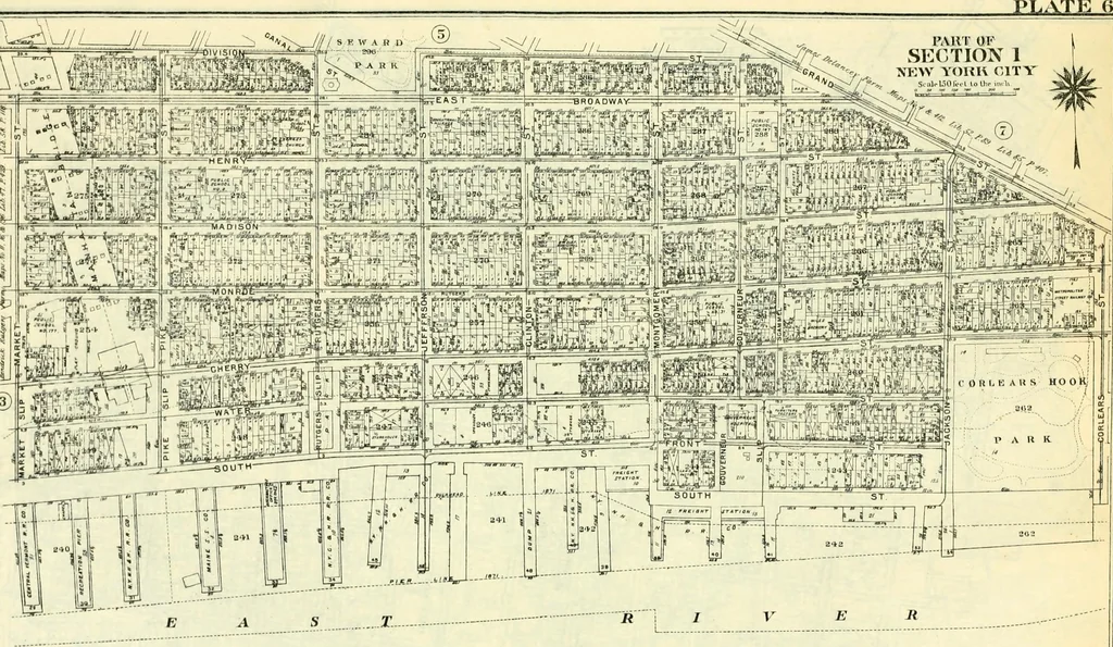An illustration from The iconography of Manhattan Island, 1498-1909 : compiled from original sources and illustrated by photo-intaglio reproductions of important maps, plans, views, and documents in public and private collections, 1915, leaf 818