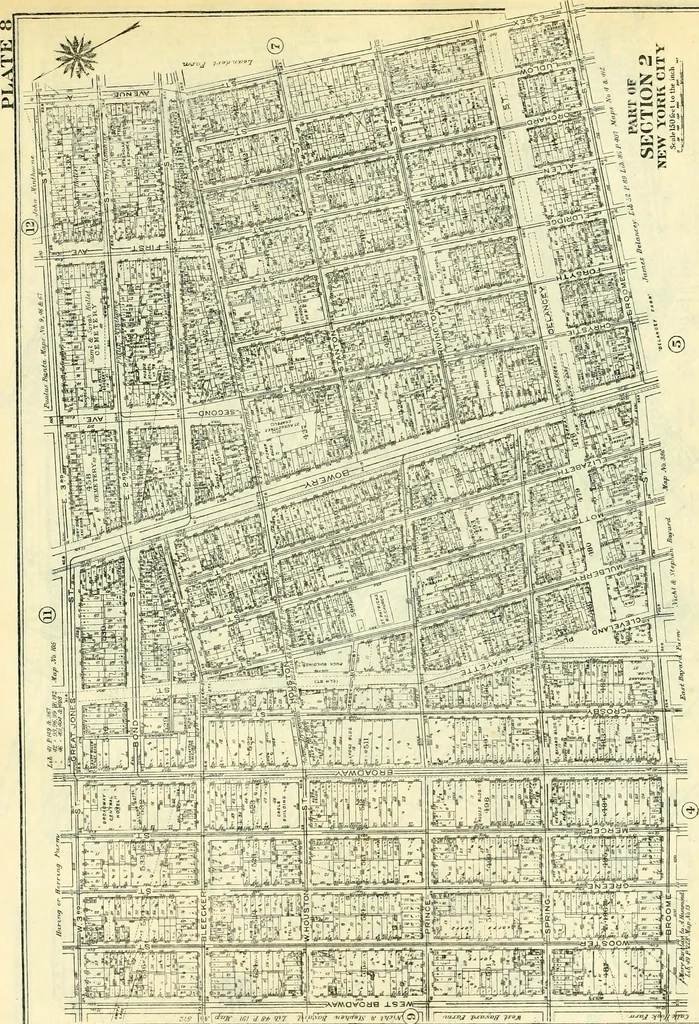 An illustration from The iconography of Manhattan Island, 1498-1909 : compiled from original sources and illustrated by photo-intaglio reproductions of important maps, plans, views, and documents in public and private collections, 1915, leaf 820