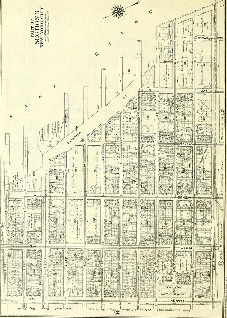 An illustration from The iconography of Manhattan Island, 1498-1909 : compiled from original sources and illustrated by photo-intaglio reproductions of important maps, plans, views, and documents in public and private collections, 1915, leaf 827
