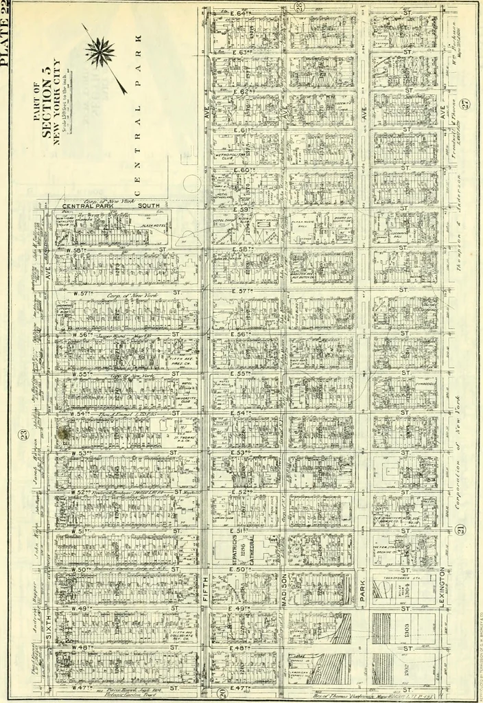 An illustration from The iconography of Manhattan Island, 1498-1909 : compiled from original sources and illustrated by photo-intaglio reproductions of important maps, plans, views, and documents in public and private collections, 1915, leaf 834