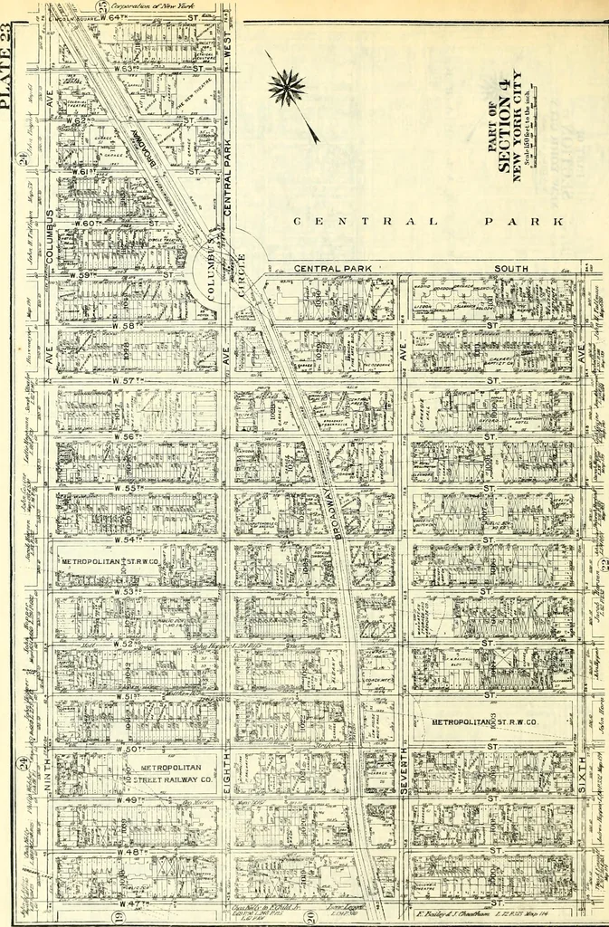 An illustration from The iconography of Manhattan Island, 1498-1909 : compiled from original sources and illustrated by photo-intaglio reproductions of important maps, plans, views, and documents in public and private collections, 1915, leaf 835
