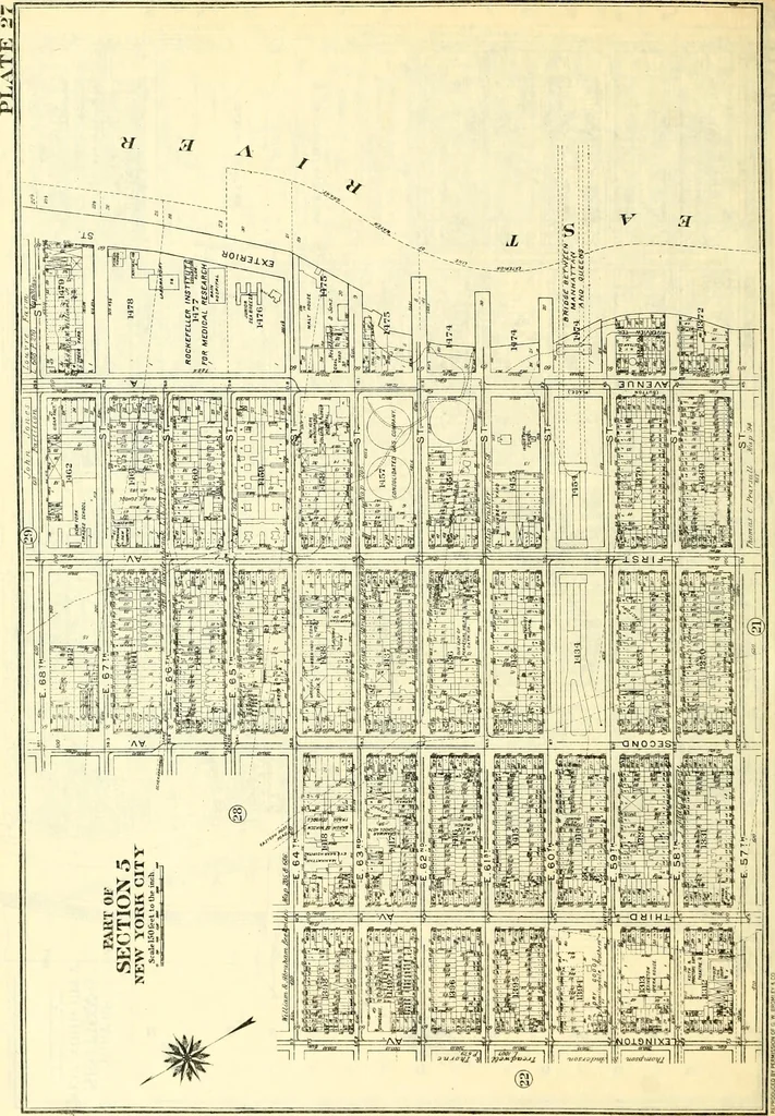 An illustration from The iconography of Manhattan Island, 1498-1909 : compiled from original sources and illustrated by photo-intaglio reproductions of important maps, plans, views, and documents in public and private collections, 1915, leaf 839