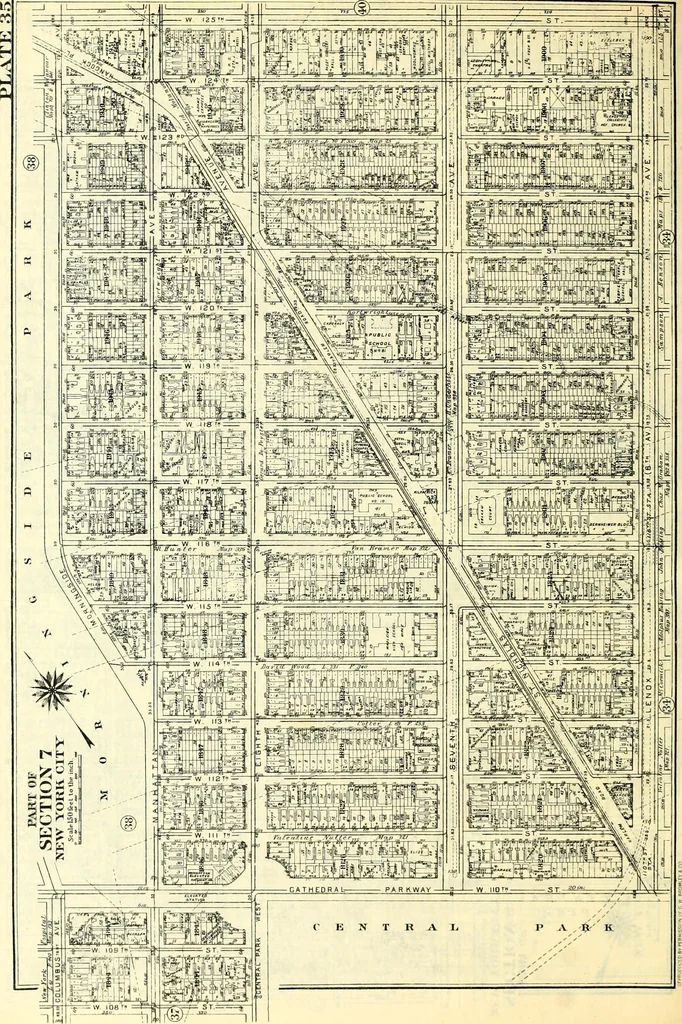 An illustration from The iconography of Manhattan Island, 1498-1909 : compiled from original sources and illustrated by photo-intaglio reproductions of important maps, plans, views, and documents in public and private collections, 1915, leaf 847