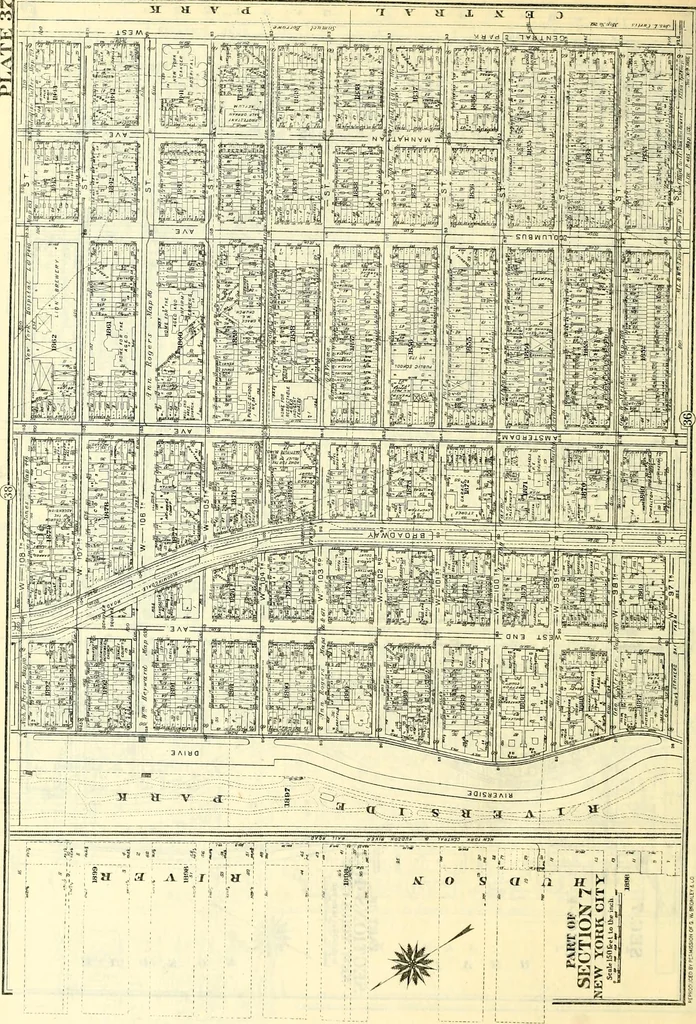An illustration from The iconography of Manhattan Island, 1498-1909 : compiled from original sources and illustrated by photo-intaglio reproductions of important maps, plans, views, and documents in public and private collections, 1915, leaf 849