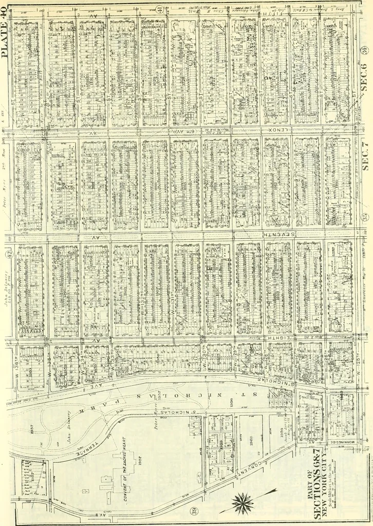 An illustration from The iconography of Manhattan Island, 1498-1909 : compiled from original sources and illustrated by photo-intaglio reproductions of important maps, plans, views, and documents in public and private collections, 1915, leaf 852