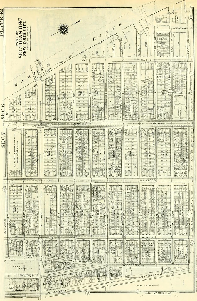 An illustration from The iconography of Manhattan Island, 1498-1909 : compiled from original sources and illustrated by photo-intaglio reproductions of important maps, plans, views, and documents in public and private collections, 1915, leaf 854