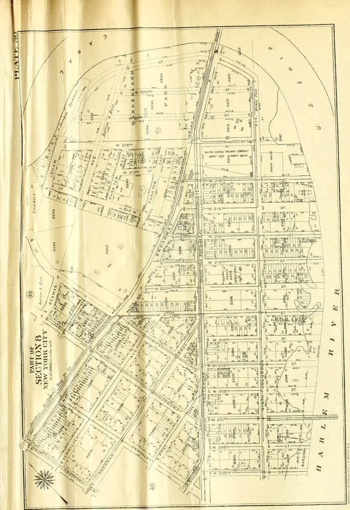 An illustration from The iconography of Manhattan Island, 1498-1909 : compiled from original sources and illustrated by photo-intaglio reproductions of important maps, plans, views, and documents in public and private collections, 1915, leaf 862