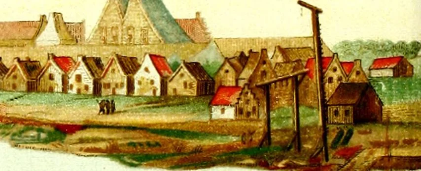 An illustration from The iconography of Manhattan Island, 1498-1909 : compiled from original sources and illustrated by photo-intaglio reproductions of important maps, plans, views, and documents in public and private collections, 1915, leaf 11