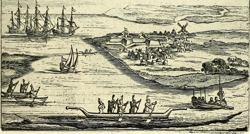 An illustration from The iconography of Manhattan Island, 1498-1909 : compiled from original sources and illustrated by photo-intaglio reproductions of important maps, plans, views, and documents in public and private collections, 1915, leaf 180