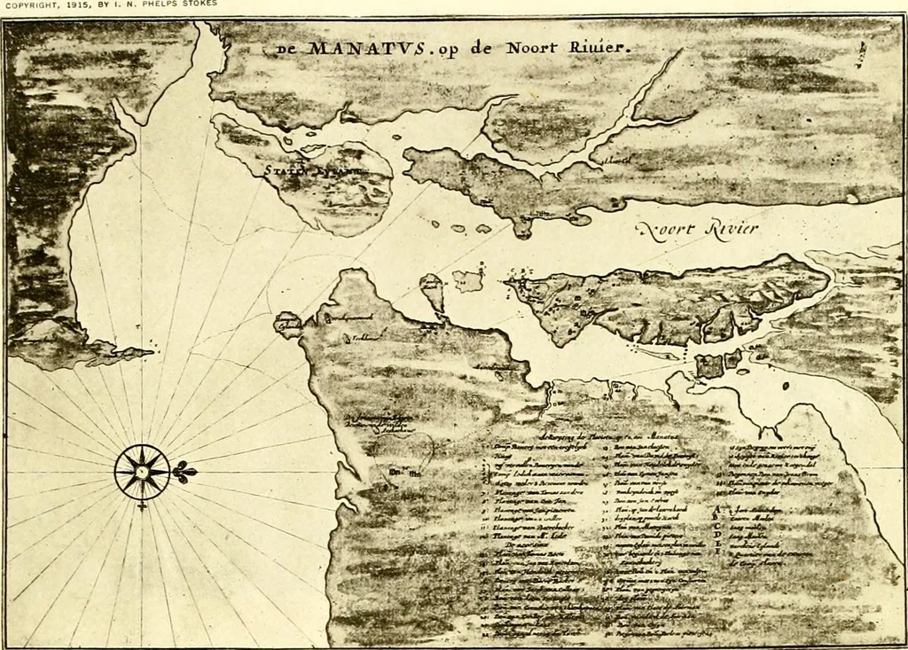 An illustration from The iconography of Manhattan Island, 1498-1909 : compiled from original sources and illustrated by photo-intaglio reproductions of important maps, plans, views, and documents in public and private collections, 1915, leaf 184