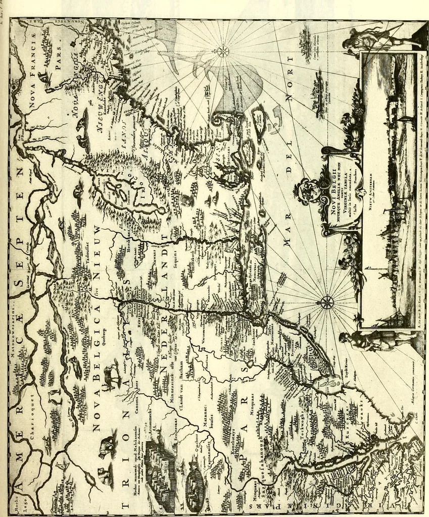 An illustration from The iconography of Manhattan Island, 1498-1909 : compiled from original sources and illustrated by photo-intaglio reproductions of important maps, plans, views, and documents in public and private collections, 1915, leaf 198