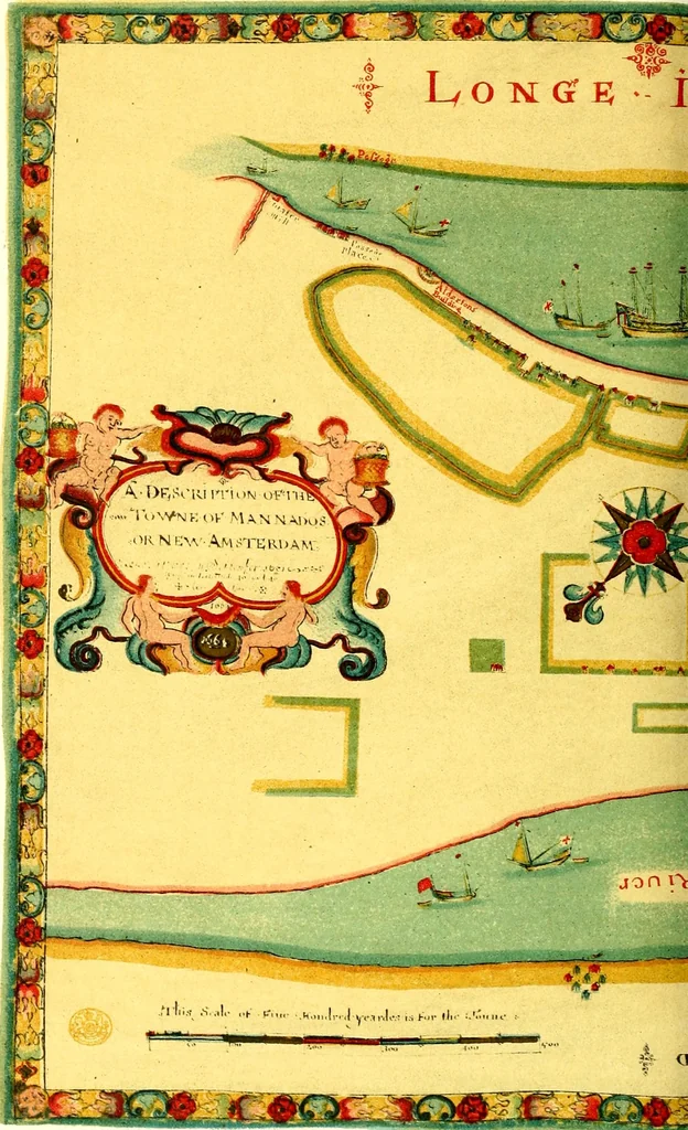 An illustration from The iconography of Manhattan Island, 1498-1909 : compiled from original sources and illustrated by photo-intaglio reproductions of important maps, plans, views, and documents in public and private collections, 1915, leaf 293