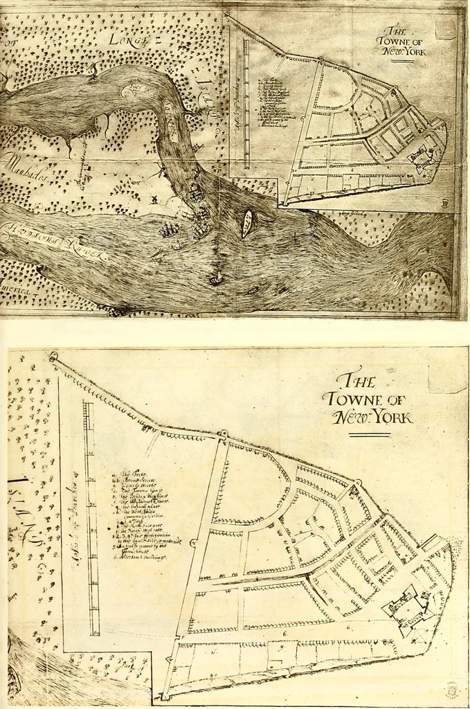 An illustration from The iconography of Manhattan Island, 1498-1909 : compiled from original sources and illustrated by photo-intaglio reproductions of important maps, plans, views, and documents in public and private collections, 1915, leaf 298