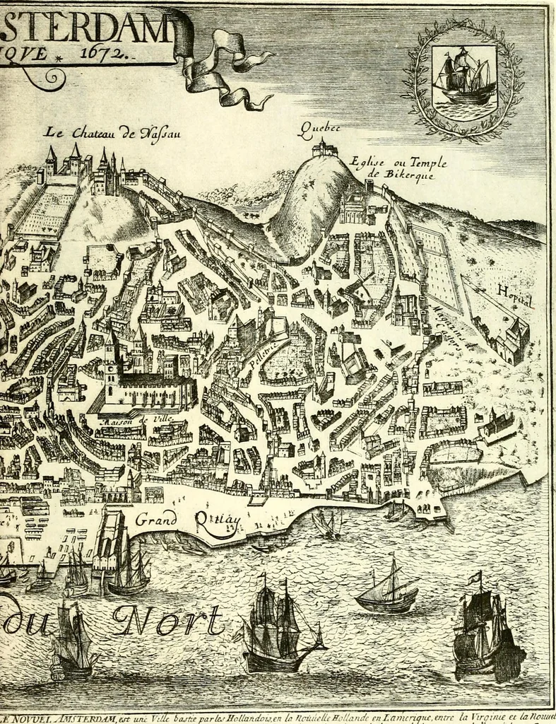 An illustration from The iconography of Manhattan Island, 1498-1909 : compiled from original sources and illustrated by photo-intaglio reproductions of important maps, plans, views, and documents in public and private collections, 1915, leaf 304