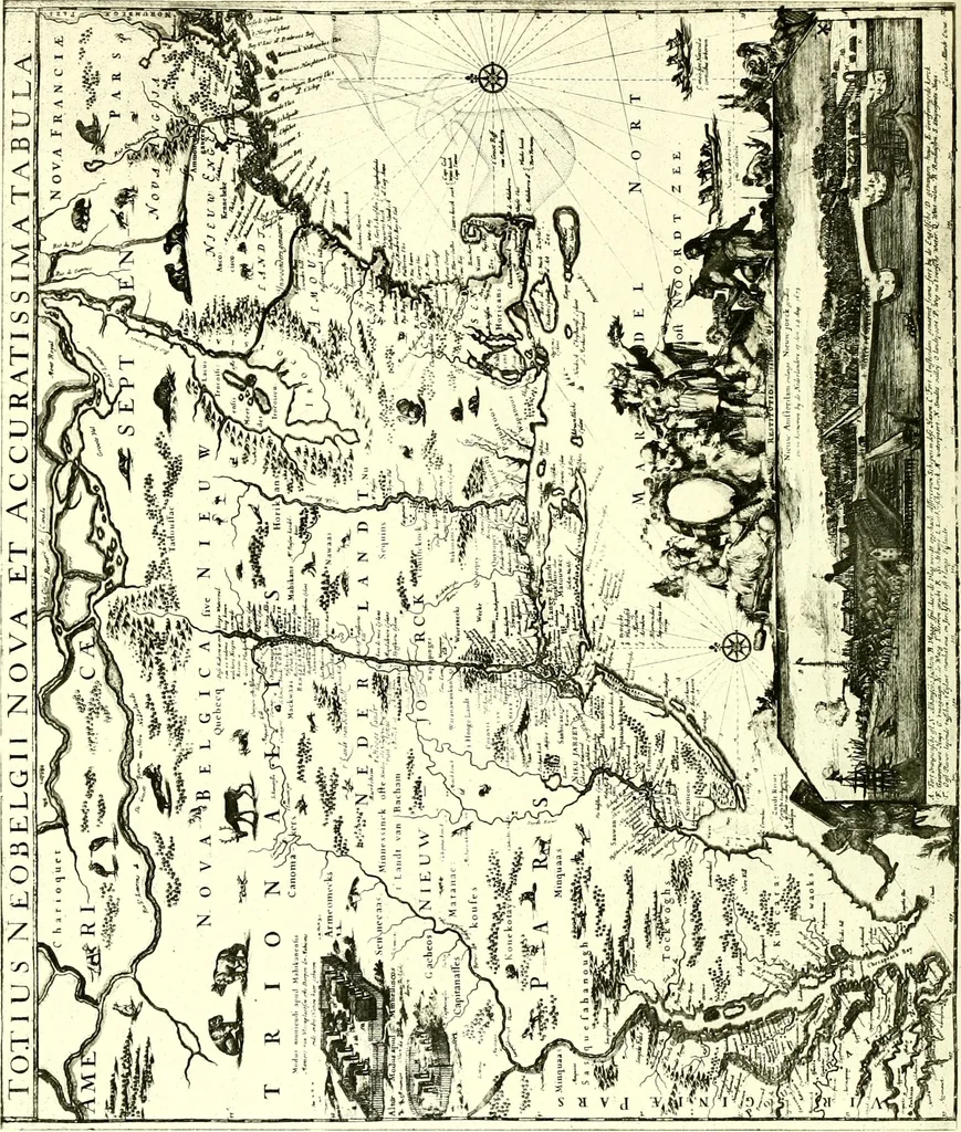 An illustration from The iconography of Manhattan Island, 1498-1909 : compiled from original sources and illustrated by photo-intaglio reproductions of important maps, plans, views, and documents in public and private collections, 1915, leaf 313