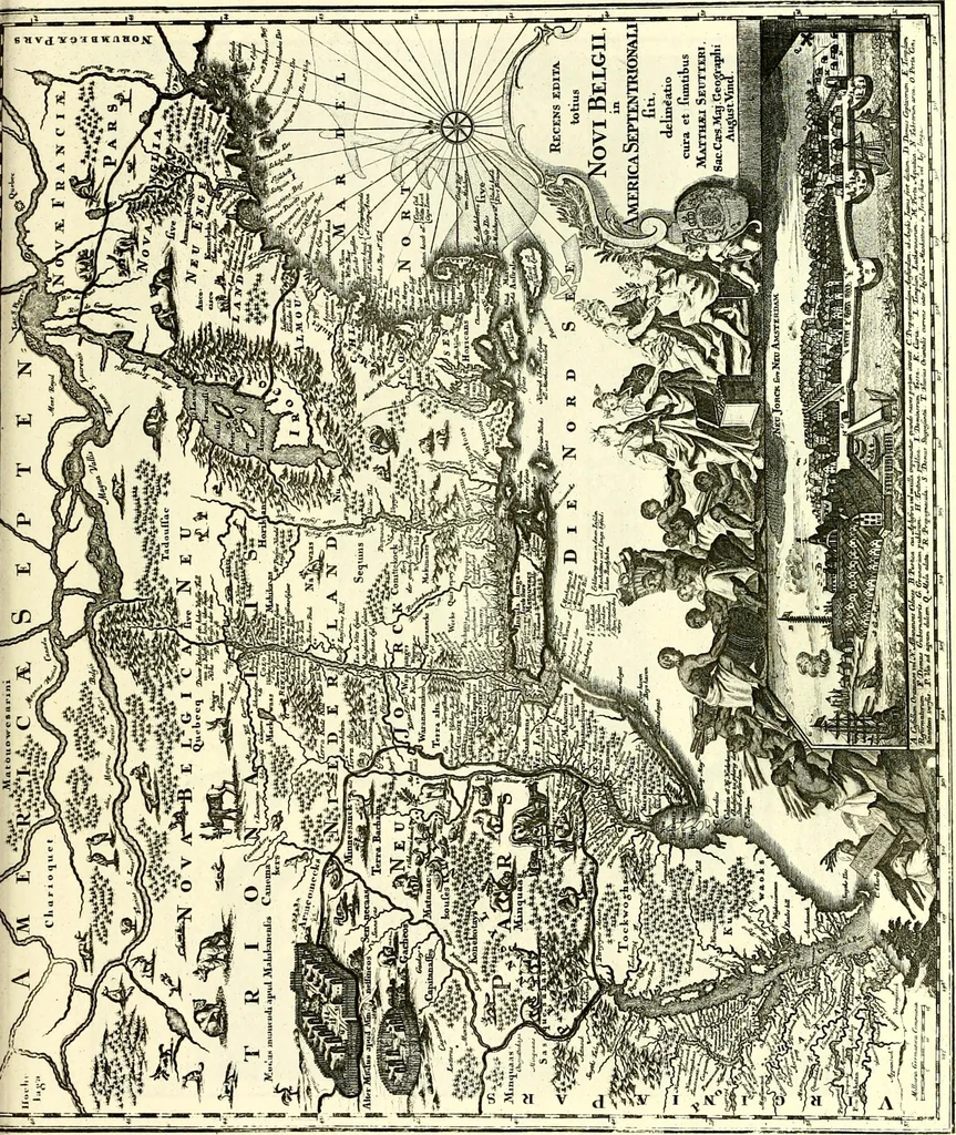An illustration from The iconography of Manhattan Island, 1498-1909 : compiled from original sources and illustrated by photo-intaglio reproductions of important maps, plans, views, and documents in public and private collections, 1915, leaf 314