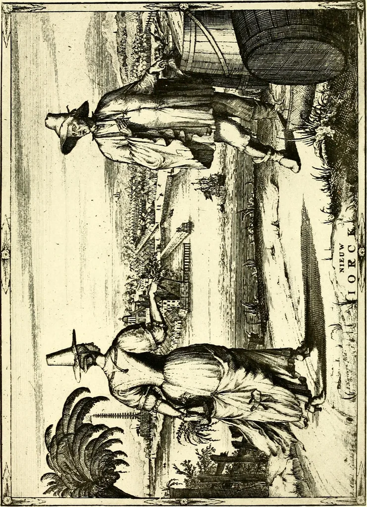 An illustration from The iconography of Manhattan Island, 1498-1909 : compiled from original sources and illustrated by photo-intaglio reproductions of important maps, plans, views, and documents in public and private collections, 1915, leaf 316