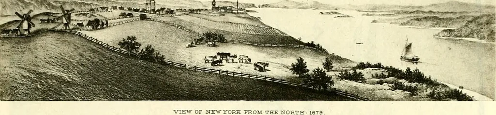 An illustration from The iconography of Manhattan Island, 1498-1909 : compiled from original sources and illustrated by photo-intaglio reproductions of important maps, plans, views, and documents in public and private collections, 1915, leaf 328