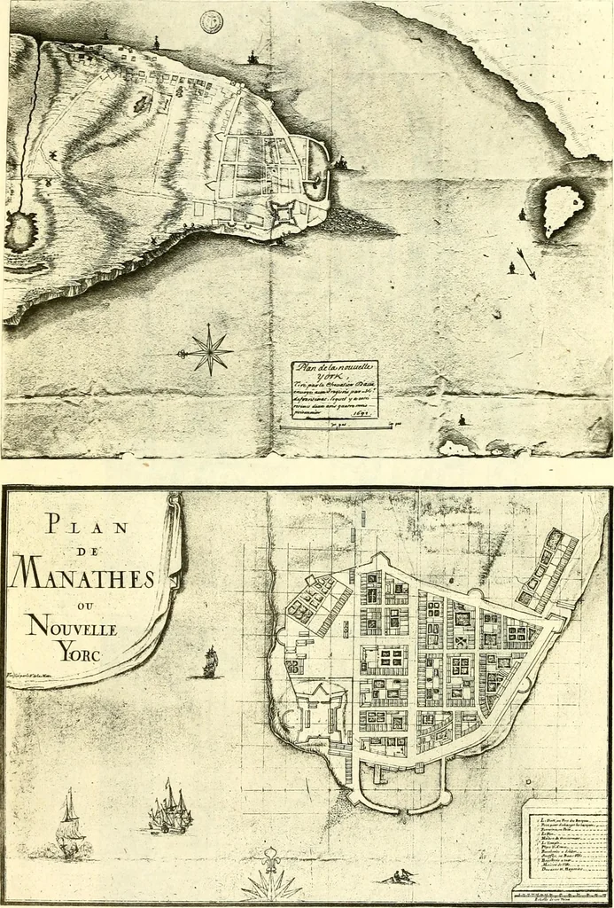 An illustration from The iconography of Manhattan Island, 1498-1909 : compiled from original sources and illustrated by photo-intaglio reproductions of important maps, plans, views, and documents in public and private collections, 1915, leaf 332