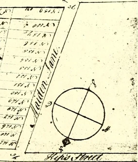 An illustration from The iconography of Manhattan Island, 1498-1909 : compiled from original sources and illustrated by photo-intaglio reproductions of important maps, plans, views, and documents in public and private collections, 1915, leaf 336