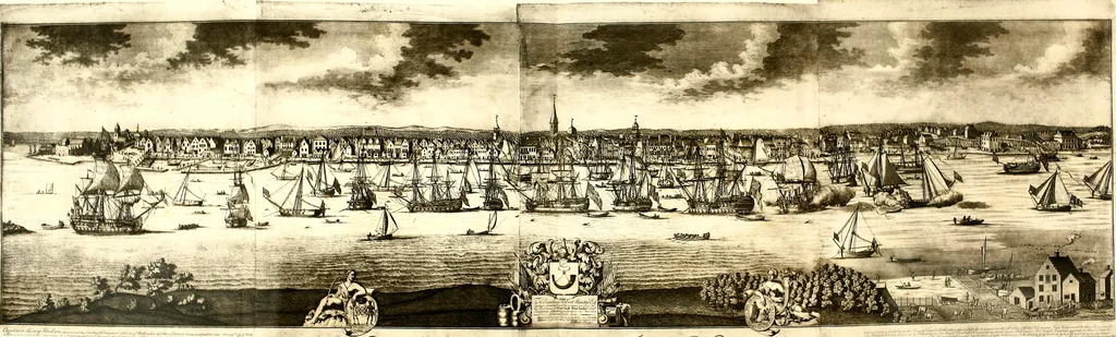 An illustration from The iconography of Manhattan Island, 1498-1909 : compiled from original sources and illustrated by photo-intaglio reproductions of important maps, plans, views, and documents in public and private collections, 1915, leaf 341