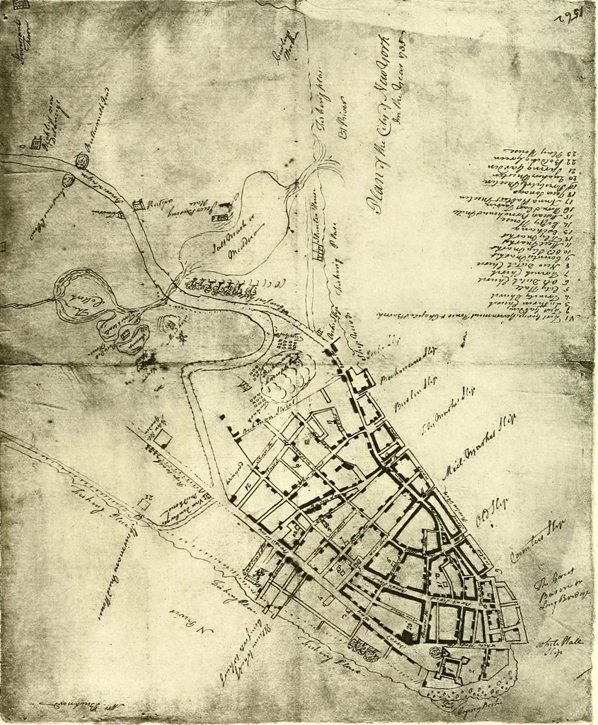 An illustration from The iconography of Manhattan Island, 1498-1909 : compiled from original sources and illustrated by photo-intaglio reproductions of important maps, plans, views, and documents in public and private collections, 1915, leaf 358
