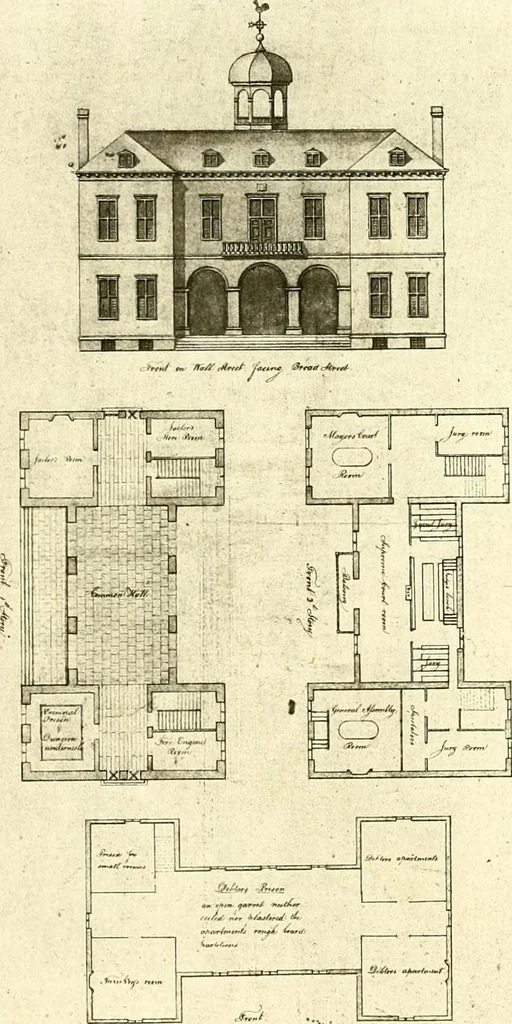 An illustration from The iconography of Manhattan Island, 1498-1909 : compiled from original sources and illustrated by photo-intaglio reproductions of important maps, plans, views, and documents in public and private collections, 1915, leaf 366