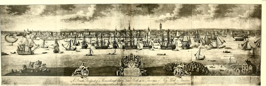 An illustration from The iconography of Manhattan Island, 1498-1909 : compiled from original sources and illustrated by photo-intaglio reproductions of important maps, plans, views, and documents in public and private collections, 1915, leaf 371