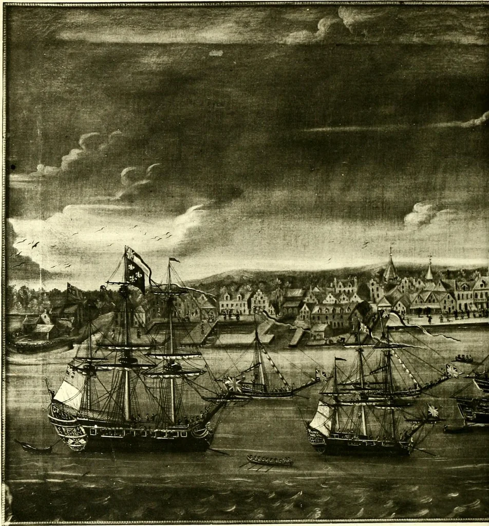 An illustration from The iconography of Manhattan Island, 1498-1909 : compiled from original sources and illustrated by photo-intaglio reproductions of important maps, plans, views, and documents in public and private collections, 1915, leaf 379