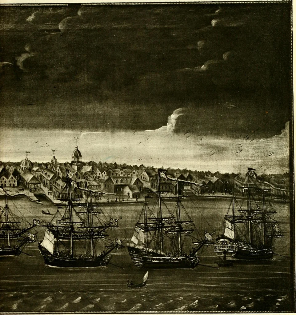 An illustration from The iconography of Manhattan Island, 1498-1909 : compiled from original sources and illustrated by photo-intaglio reproductions of important maps, plans, views, and documents in public and private collections, 1915, leaf 380