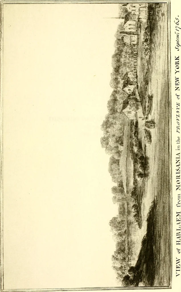 An illustration from The iconography of Manhattan Island, 1498-1909 : compiled from original sources and illustrated by photo-intaglio reproductions of important maps, plans, views, and documents in public and private collections, 1915, leaf 388