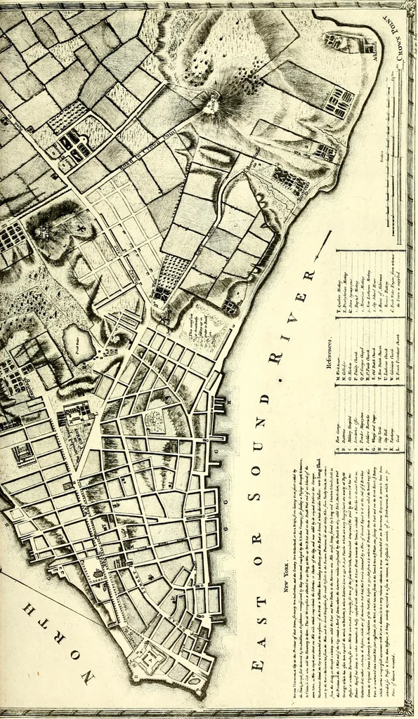 An illustration from The iconography of Manhattan Island, 1498-1909 : compiled from original sources and illustrated by photo-intaglio reproductions of important maps, plans, views, and documents in public and private collections, 1915, leaf 524