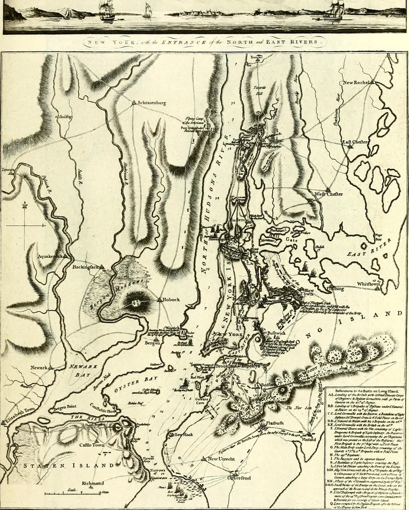 An illustration from The iconography of Manhattan Island, 1498-1909 : compiled from original sources and illustrated by photo-intaglio reproductions of important maps, plans, views, and documents in public and private collections, 1915, leaf 538
