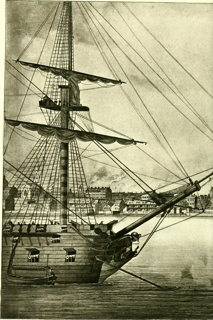 An illustration from The iconography of Manhattan Island, 1498-1909 : compiled from original sources and illustrated by photo-intaglio reproductions of important maps, plans, views, and documents in public and private collections, 1915, leaf 641